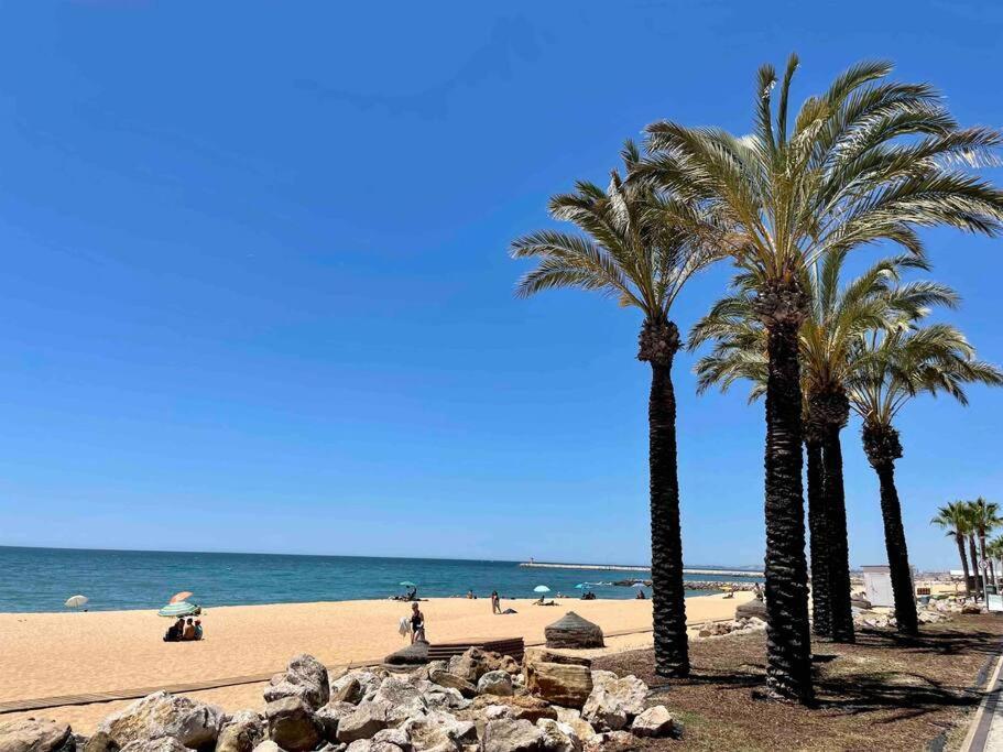 Luxury Modern Beach Apartment Quarteira Exteriör bild